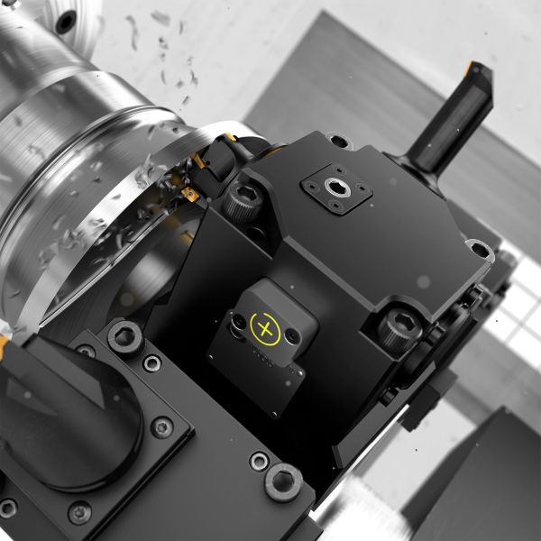Coromant Capto Plus ist eine Lösung zur vorausschauenden Instandhaltung von angetriebenen Werkzeughaltern auf Drehmaschinen. Bild: Sandvik Coromant
