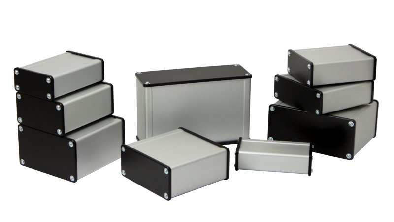 Die Aluminiumgehäuse sind in Schutzarten bis IP67 und für weite Temperaturbereiche erhältlich (Bild: Richard Wöhr).