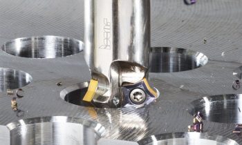 Die Wendeplattenfräser der »Cham F Mill«-Linie sind Spezialisten für front- und rückseitiges Fasen (Bild: Iscar).