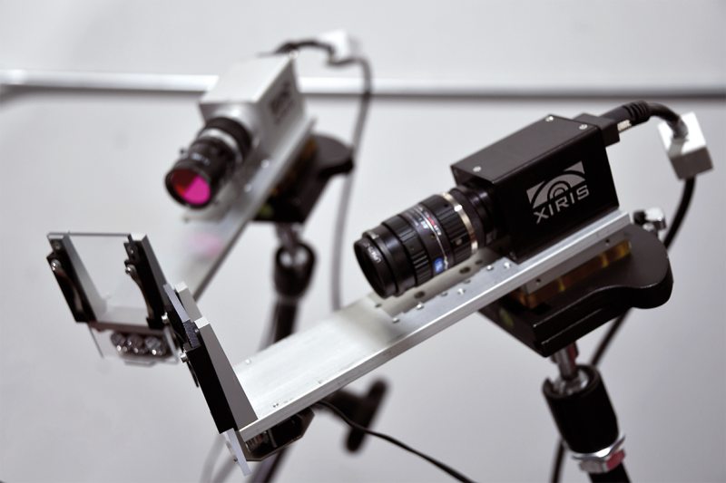 Die Kameras erlauben klare Sicht auf sehr helle Schweißlichtbogen (Bild: Polytec).