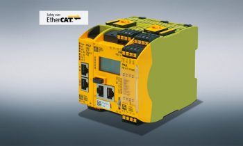 Die sichere und konfigurierbare Kleinsteuerung bietet nun das offene Kommunikationssystem Ethercat in Kombination mit dem sicheren Protokoll Safety-over-Ethercat FSoE (Bild: Pilz).