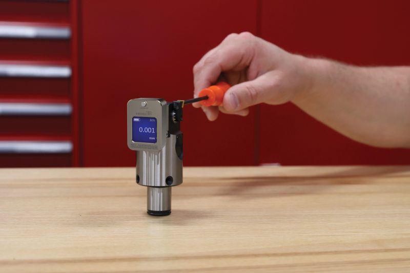 Kurzklemmhalter mit Digitalanzeige für besonders hohe Qualitätsansprüche (Bild: Wohlhaupter).