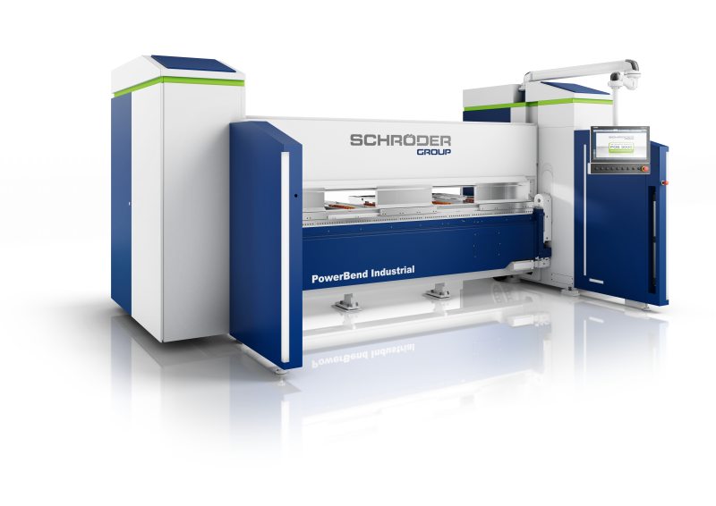Überarbeitete Schwenkbiegemaschine »Powerbend Industrial UD« (Bild: Schröder Group).