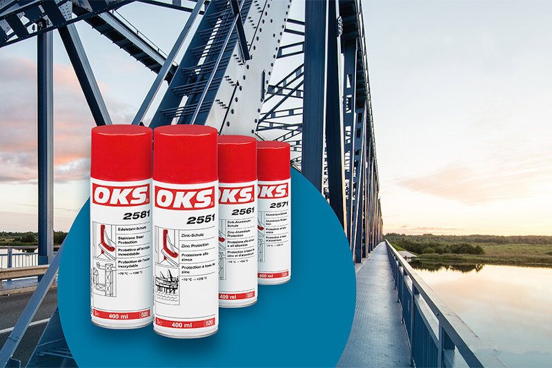 Die Zinkspray-Produktreihe wurde komplett überarbeitet und verbessert (Bild: OKS).