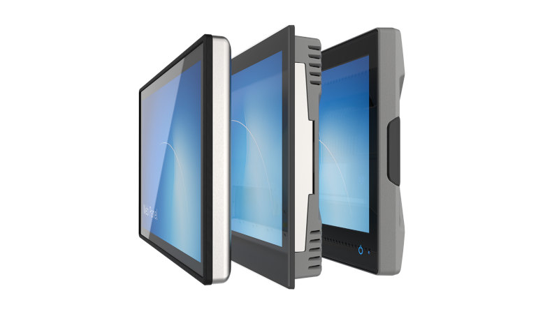 Die industriellen Web-Panels mit 64-Bit-ARM-CPU bieten alles, was ein modernes HMI benötigt (Bild: ads-tec).