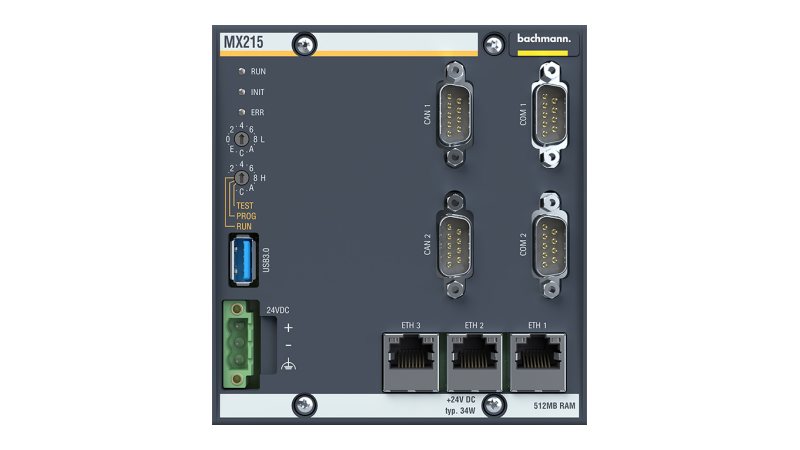 Die neue Kleinsteuerungsgeneration bietet mehr Leistung und Flexibilität (Bild: Bachmann electronic).