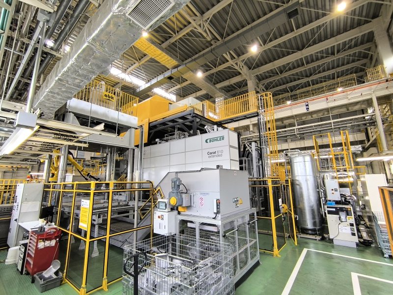 Megacasting-Anlage im Honda-Werk am japanischen Standort Tochigi (Bild: Bühler).
