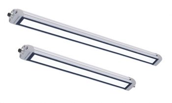 Die LED-Maschinenleuchte eignet sich besonders, um auch räumlich beengte Arbeitsbereiche bestmöglich auszuleuchten (Bild: LED2Work).