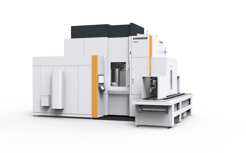 Die Wälzstoßmaschine wurde überarbeitet und erhielt neue Funktionen (Bild: Liebherr).