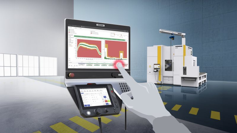 Die Software stellt Parameter, Warnungen und Grenzwertverletzungen übersichtlich dar (Bild: Liebherr).