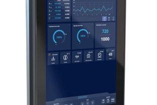 Das Multitouch-Display von Rafi biete eine einheitliche Bedienlösung für unterschiedliche Maschinengattungen (Bild: United Grinding Group).