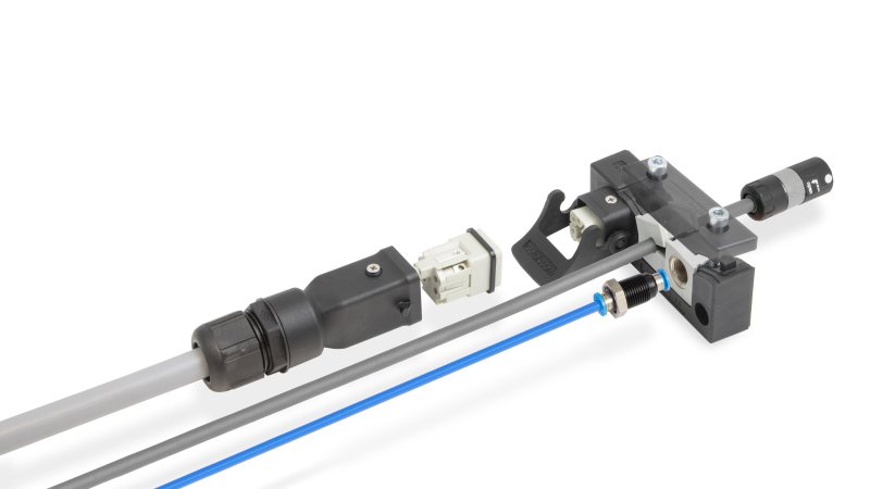 Das neue Kabelmanagementsystem ist modular aufgebaut (Bild: icotek).