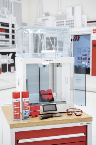 Das Sortiment umfasst individuelle Beratung und alles, was Handwerksbetriebe für den 3D-Druck benötigen (Bild: Würth).