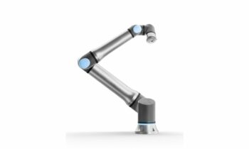 Der neue Cobot »UR15« (Bild: Universal Robots).