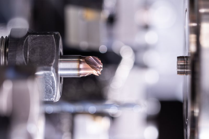 Toleranzen im Mikrometerbereich lassen sich durch den profilierten Vollhartmetallfräser in unbeaufsichtigter Fertigung prozesssicher einhalten. Das VHM-Frässystem lässt sich an zahlreiche Sonderaufgaben anpassen (Bild: Horn/Sauerman).