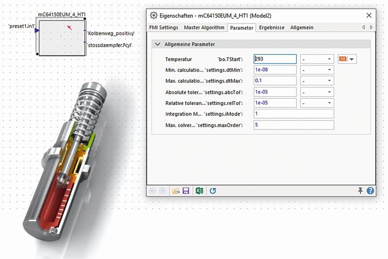 Anwender erhalten von ACE umfassende Daten von allen Stoßdämpfertypen als digitale Zwillinge, sodass sie diese virtuell im Simulationsmodell ihrer Applikation testen können (Bild: ACE).