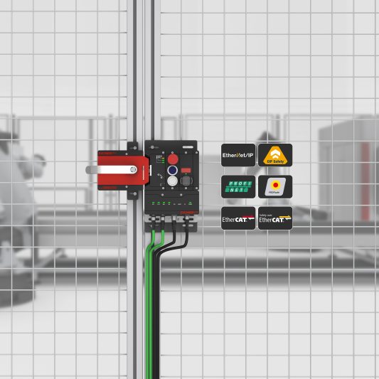 Das modulare Schutztürsystem lässt sich individuell anpassen und ist jetzt auch für EtherNet/IP/CIP Safety erhältlich (Bild: Euchner).