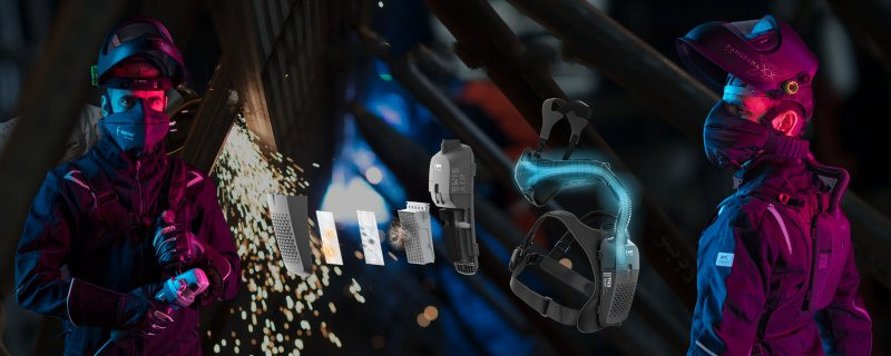 Der neuartige Atemschutz bewährt sich auch in der Metall bearbeitenden Industrie (Bild: optrel).