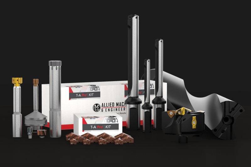 Produkte von Allied Machine im Portfolio des deutschen Tochterunternehmens (Bild: Wohlhaupter).