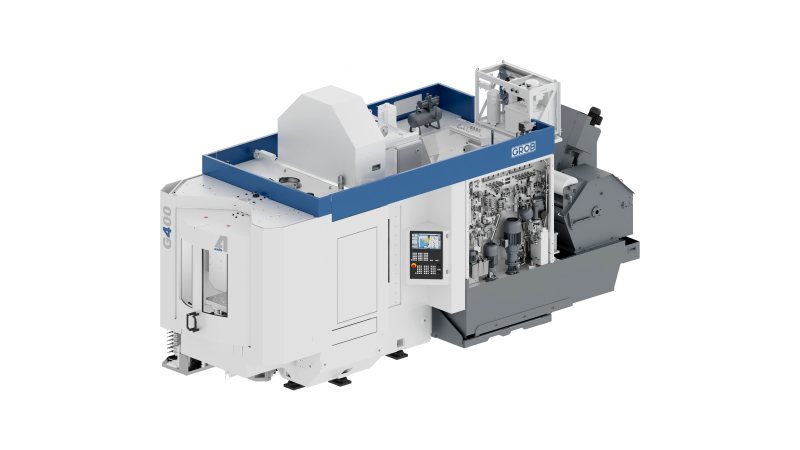 Bearbeitungszentrum »G 400« (Bild: Grob).