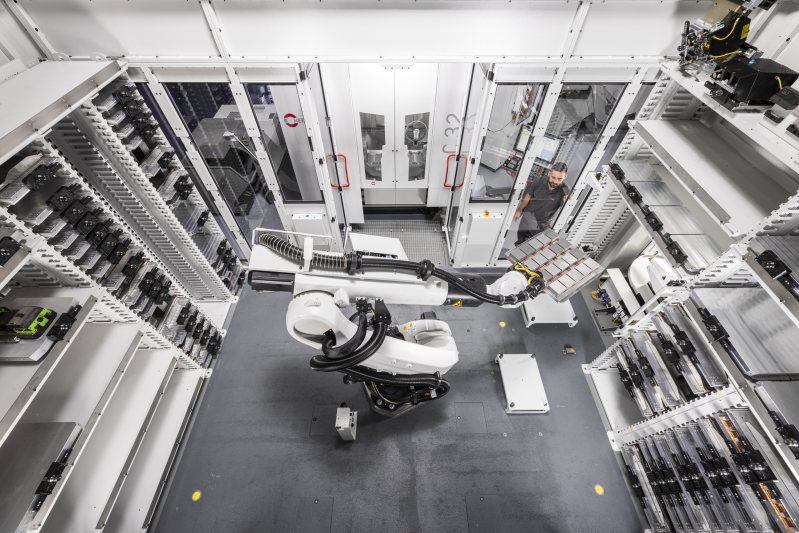 Robotersystem »RS 2 Gen2« (Bild: Hermle).