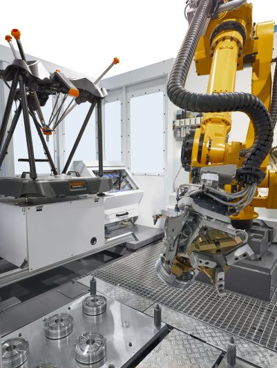 Roboterzelle »iXcenter« (Bild: Index).