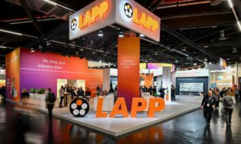 Messestand in Halle 2 (Bild: Lapp).