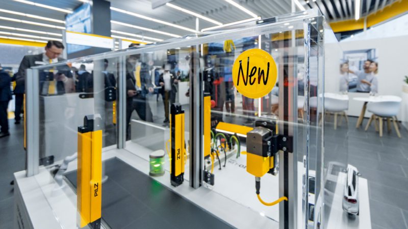 Automatisierungslösungen mit Safety und Security unterstützen den Wandel in der Produktion (Bild: Pilz).