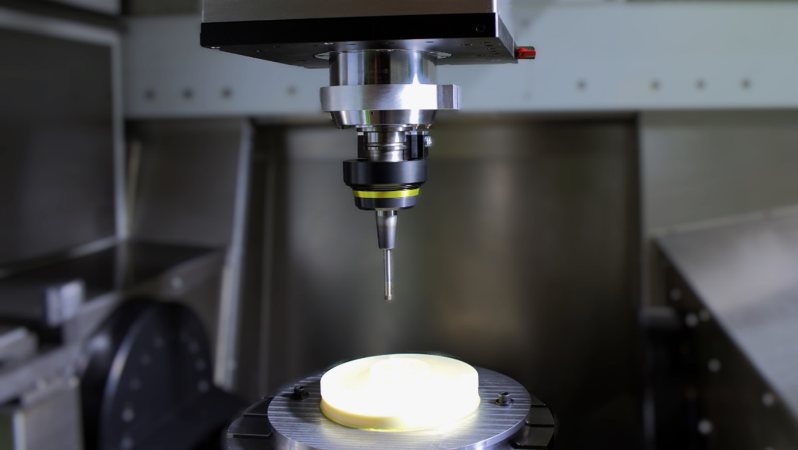 Ultraschallsystem in einer Schleifanwendung (Bild: VibroCut).