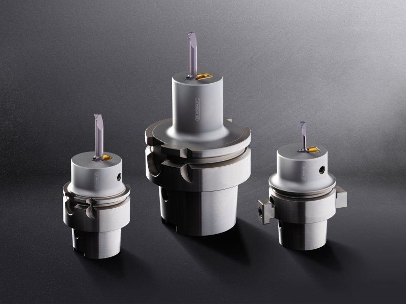 Das Haltersystem wird mit unterschiedlichen Maschinenschnittstellen angeboten (Bild: Horn).