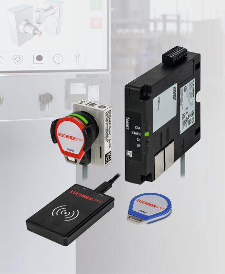 Mit der neuesten Generation können Anwender den Zugang zu Maschinen und deren Funktionen einfach, individuell und manipulationssicher verwalten (Bild: Euchner).