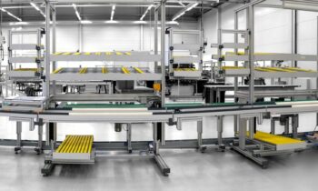 Mit dem modularen System lassen sich individuelle Arbeitsplätze bis zu kompletten Montagelinien schnell und wirtschaftlich realisieren (Bild: MiniTec).