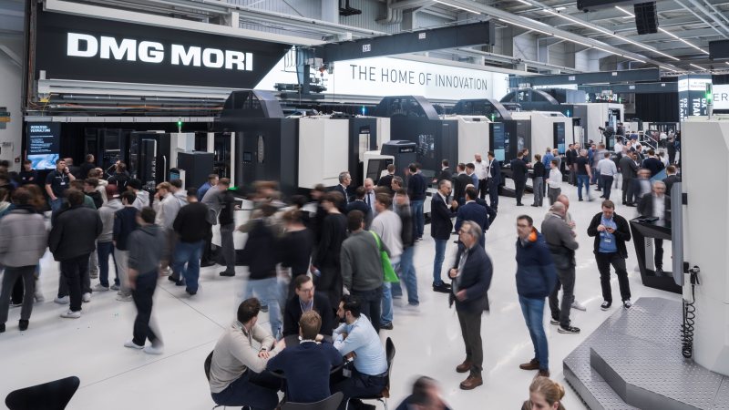 Auf der Hausausstellung werden lösungsorientierte Maschinenkonzepte für Unternehmen jeder Größe vorgestellt (Bild: DMG Mori).