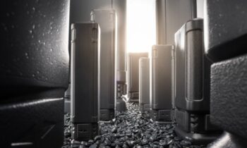 Von Schwarz zu Grau: Die Werkzeugverpackungen werden auf Rezyklat umgestellt (Bild: Balluff).