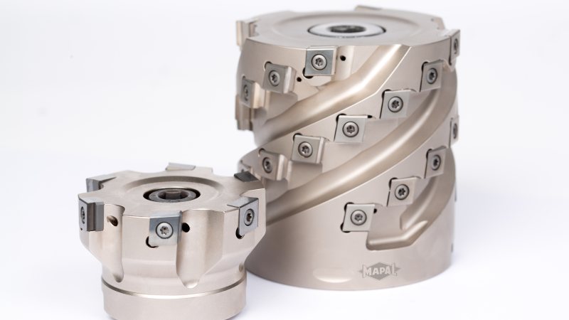 Die »NeoMill-AluRough«-Baureihe bietet eine stabile Schruppbearbeitung von Aluminiumgussbauteilen auch bei hohen Zeitspanvolumina (Bild: Mapal).