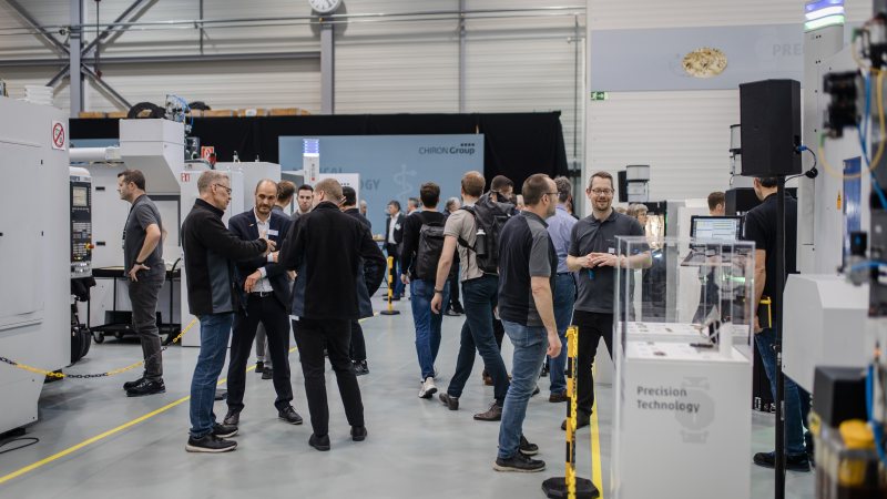 Impression von der Hausmesse 2025 (Bild: Chiron).