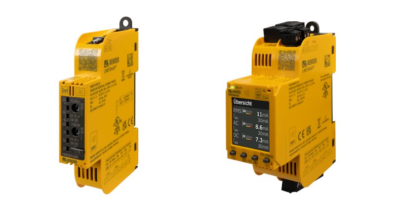 Die Fehlerstromgeräte verfügen über eine Modbus-RTU-Schnittstelle zur einfachen Einbindung in bestehende elektrische Anlagen (Bild: Bender).
