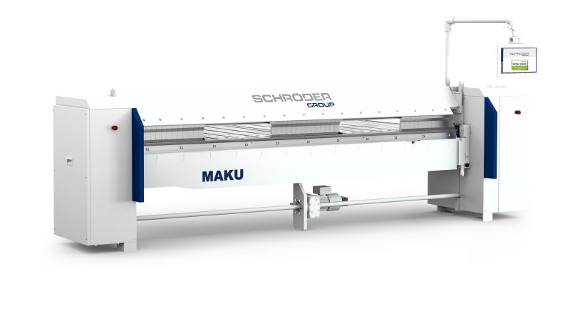 Das neue Oberwangenpaket der Schwenkbiegemaschine eröffnet die Möglichkeit, kastenförmige Werkstücke zu fertigen (Bild: Schröder Group).