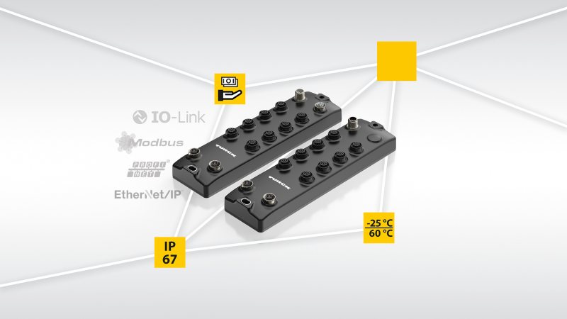 Die neuen IO-Link-Master ermöglichen die effiziente Umsetzung IO‑Link‑basierter Automatisierungskonzepte (Bild: Turck).