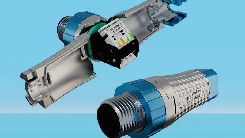 Schneidklemmentechnik und das einteilige Steckerdesign ermöglichen eine schnelle, fehlerfreie und vollständig werkzeuglose Installation (Bild: Indu-Sol).
