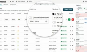 Cloud-Tool für transparente Montageplanung (Bild: Inform).