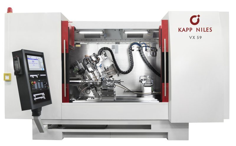 Maschinen aus der Baureihe »VX« von Kapp Niles eignen sich besonders zum Schleifen von Doppelschrägverzahnungen (Bild: Kapp Niles).