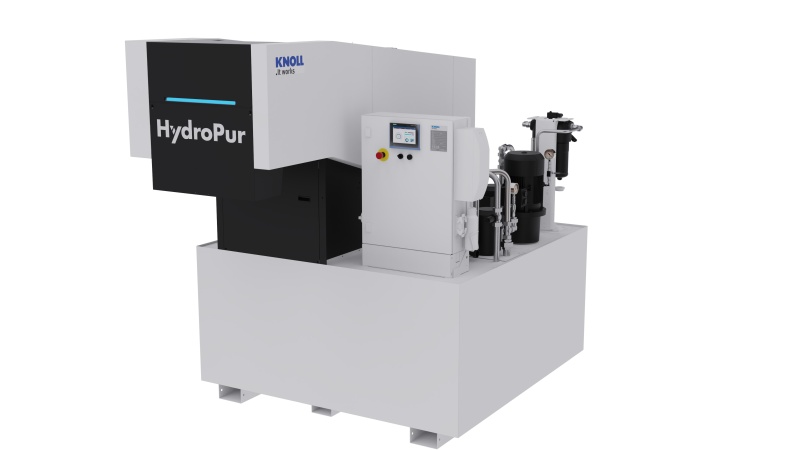 Durch den modularen Aufbau aus Standardkomponenten lässt sich der Hydrostatfilter kundenspezifisch konfigurieren (Bild: Knoll).