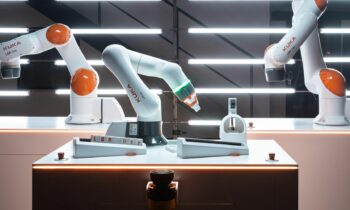 Der industrielle Cobot verbindet kollaborative Flexibilität mit einem einheitlichen Betriebssystem (Bild: Kuka).
