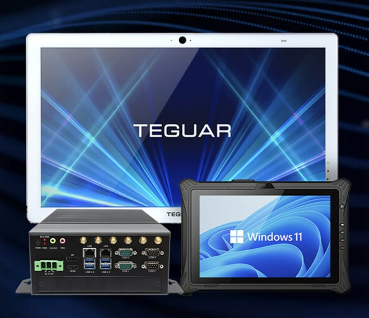 Das Portfolio umfasst Industrie-PCs, Panel-PCs und Rugged Tablets für anspruchsvolle Einsatzbedingungen (Bild: Teguar).