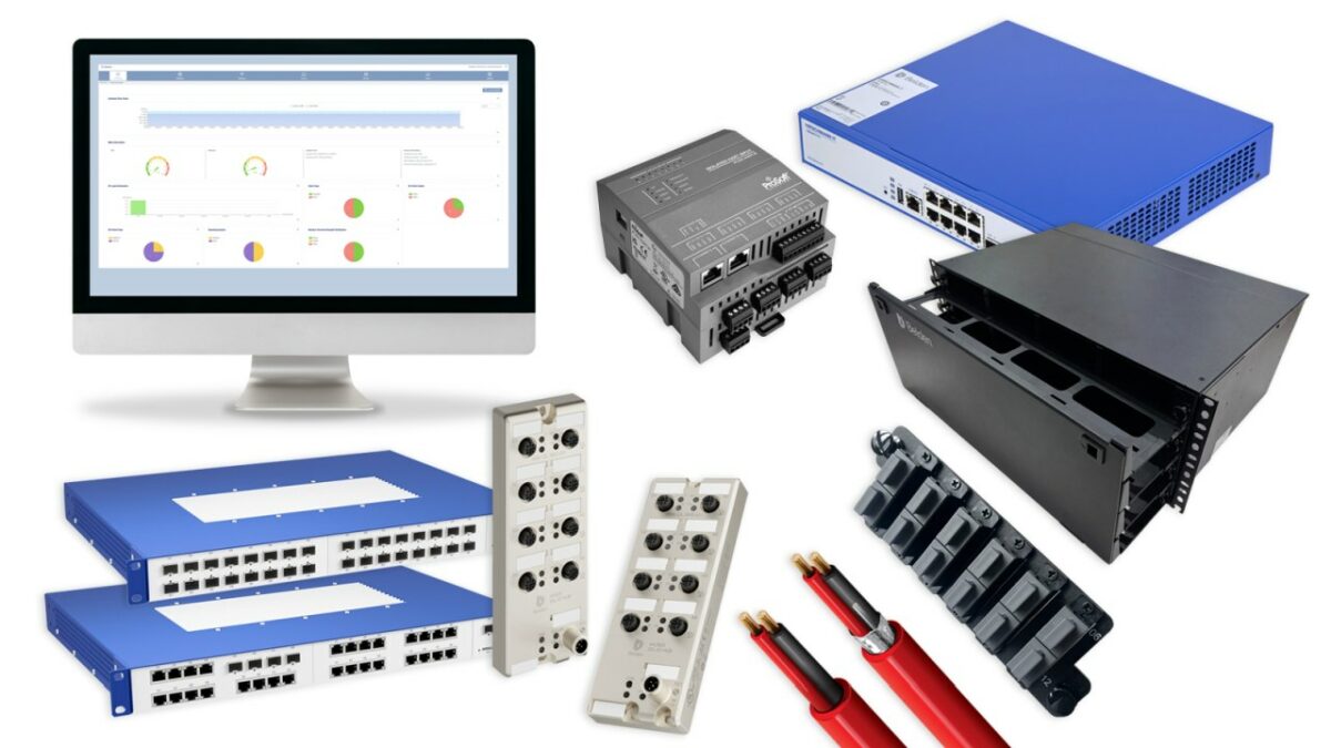 Portfolioerweiterung für Edge-Anbindungen, robuste Switches und Infrastruktur mit hoher Dichte (Bild: Belden).