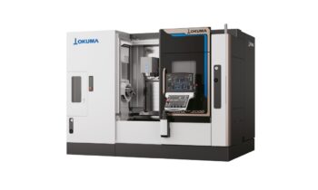 Das Dreh-/Fräszentrum ist als kompaktes All-in-one-Paket ausgelegt (Bild: Okuma).