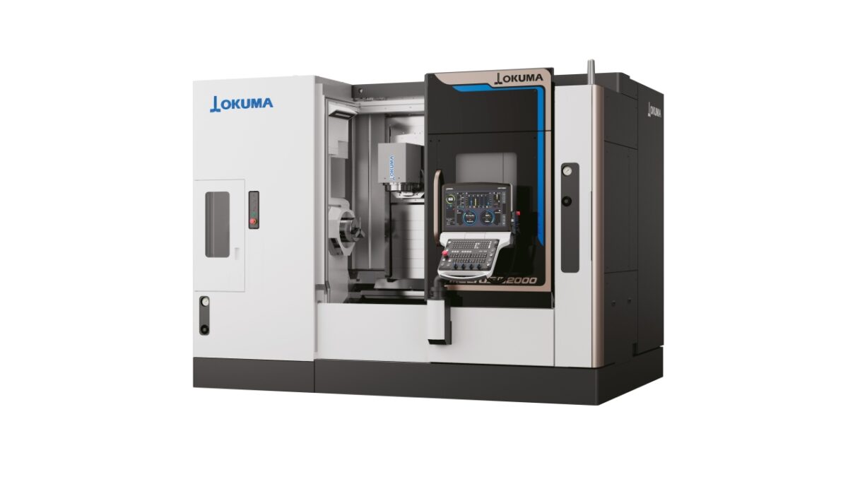 Das Dreh-/Fräszentrum ist als kompaktes All-in-one-Paket ausgelegt (Bild: Okuma).