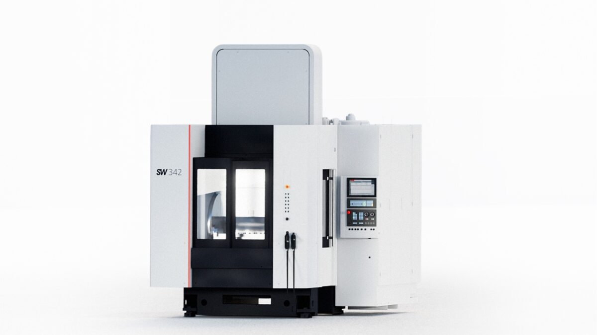 Die »BA 342« nutzt vier parallel arbeitende Spindeln für hohe Produktivität (Bild: SW).