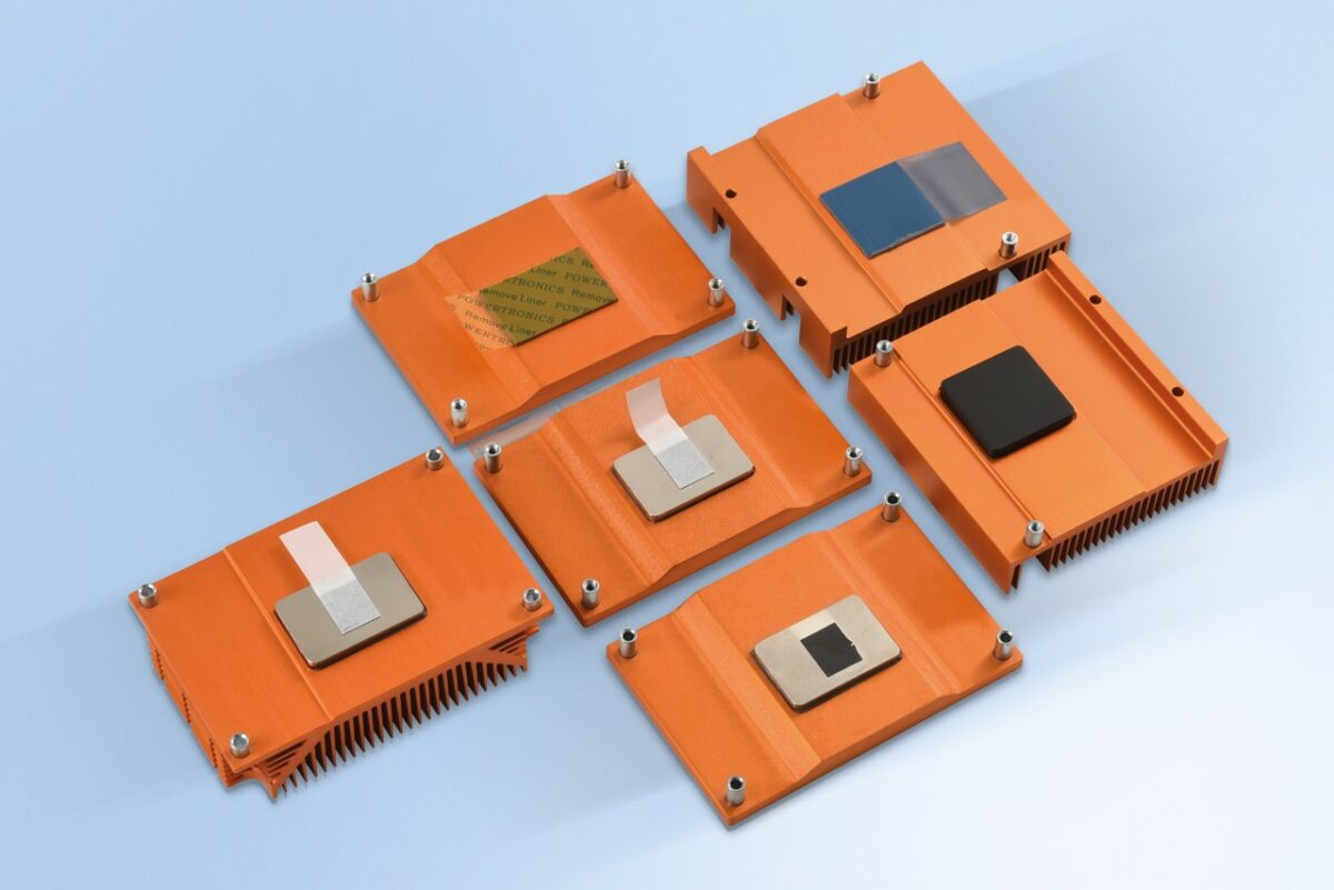 Wärmeleitmaterialien für die Leistungselektronik nach Zeichnungsvorgabe (Bild: CTX).